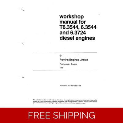 PERKINS T6.3544 WORKSHOP MANUAL PERKINS T6.3544 WORKSHOP MANUAL